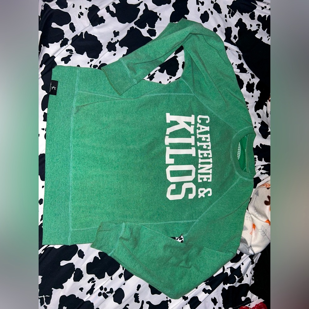 Caffeine and kilos sweatshirt